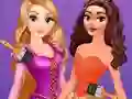 Joc Disney Princesses Rainbow Dresses en línia