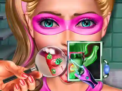 Joc  Super Doll Tongue Doctor en línia