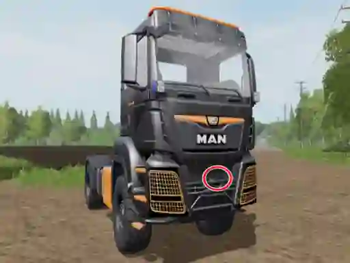 Joc Man Trucks Differences en línia