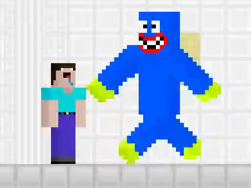 Joc Noob Vs Blue Monster en línia