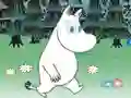 Joc Moomins: reading with adjectives en línia