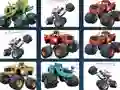 Joc Offroad Trucks Memory en línia