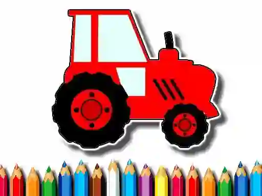 Joc Easy Kids Coloring Tractor en línia