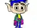 Joc Back To School: Titans Coloring Book en línia