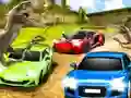 Joc Dino Car Race en línia