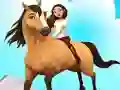 Joc Horse Run 3D en línia
