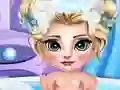 Joc Ice Queen Baby Bath en línia