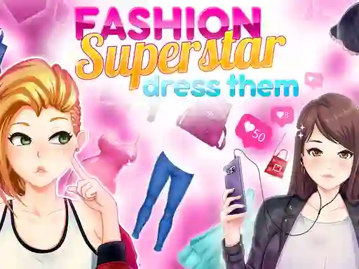 Joc Fashion Superstar Dress Them en línia