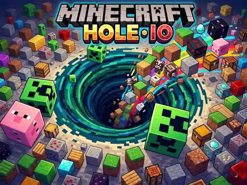 Joc Minecraft Hole IO en línia