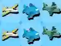 Joc Big Fast Airplanes Match 3 en línia