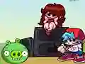 Joc Friday Night Funkin' vs PIG from Angry Birds en línia