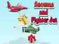 Joc Snowman and Fighter Jet en línia