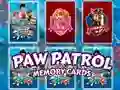 Joc Paw Patrol Memory Cards en línia