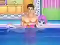 Joc Baby Taylor Learn Swimming en línia
