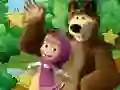 Joc Little Girl And The Bear Hidden Stars en línia