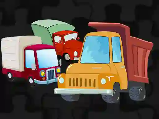 Joc Cartoon Truck Jigsaw en línia
