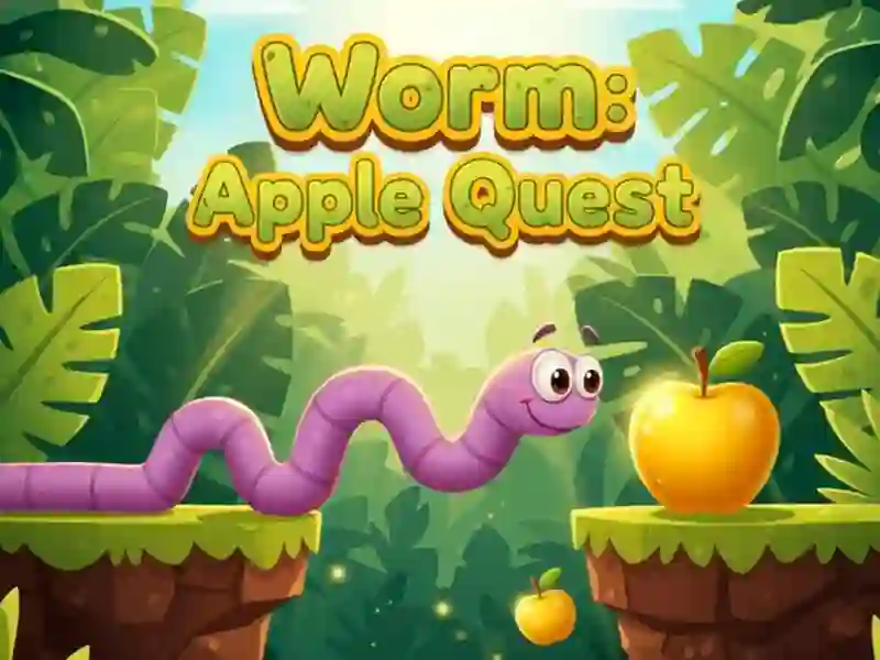 Joc Worm:  Apple Quest en línia