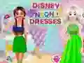 Joc Disney Neon Dresses en línia
