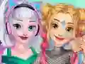 Joc Elsa and Rapunzel Future Fashion en línia