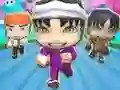 Joc Chibi Fall Guys Run Knockdown en línia
