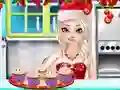 Joc Frozen Christmas Cupcake Maker en línia