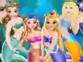 Joc Princess Mermaid Style Dress Up en línia