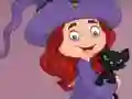 Joc G2E Happy Witch Girl And Cat Room Escape en línia