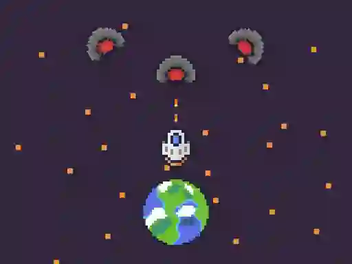 Joc Pixel Protect Your Planet en línia