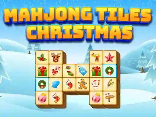 Joc Mahjong Tiles Christmas en línia