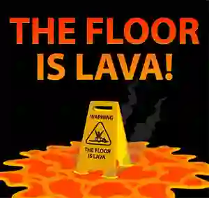 Joc The Floor is Lava en línia