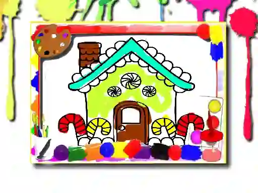 Joc House Coloring Book en línia