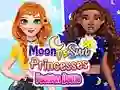 Joc Moon vs Sun Princess Fashion Battle en línia