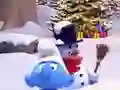 Joc Smurfy Snowballs en línia
