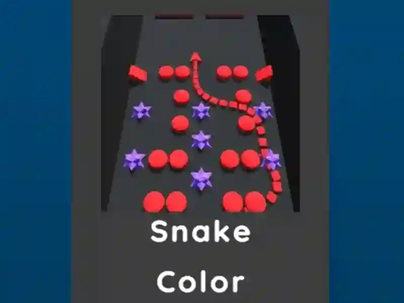 Joc Snake Color en línia