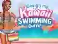 Joc Design My Kawaii Swimming Outfit en línia