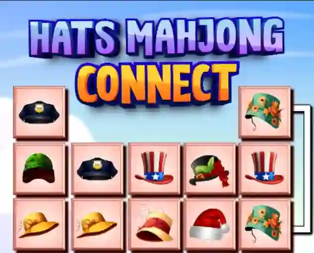 Joc Hats Mahjong Connect en línia