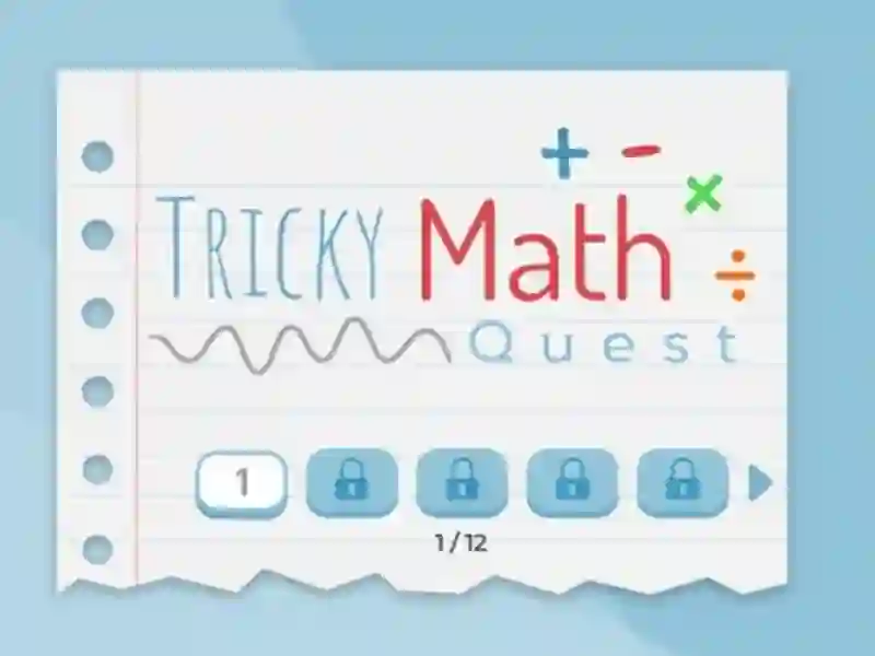 Joc Tricky Math Quest en línia