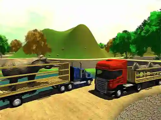 Joc Offroad Animal Truck Transport Simulator 2020 en línia