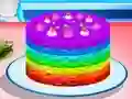 Joc Cooking Rainbow Cake en línia