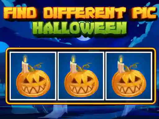 Joc Find Different Pic Halloween en línia