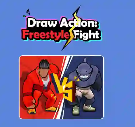 Joc Draw Action: Freestyle Fight en línia