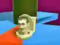 Joc Skibidi Toilet Helix 3D en línia