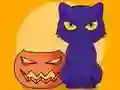 Joc Coloring Book: Halloween Cat en línia