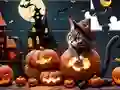 Joc Jigsaw Puzzle: Halloween Cat en línia