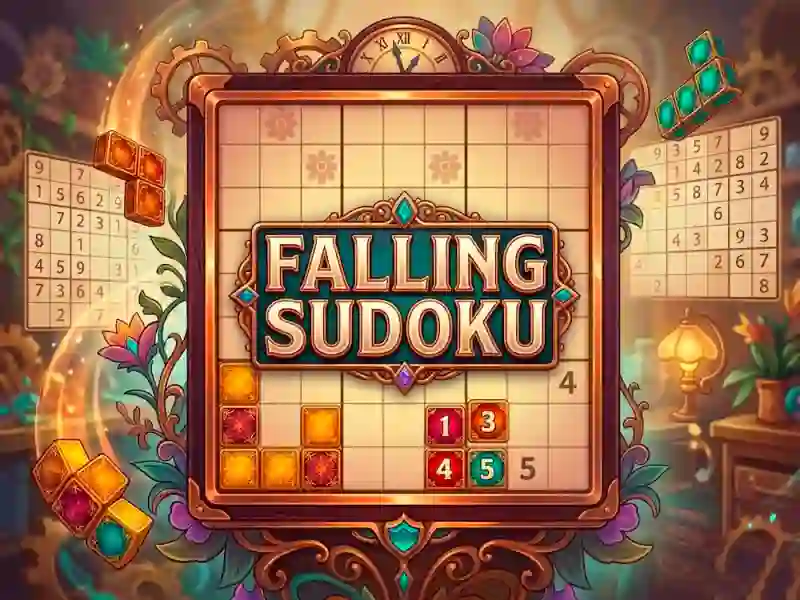 Joc Falling Sudoku en línia