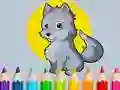 Joc Coloring Book: Wolf en línia