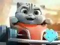Joc Jigsaw Puzzle: Cat Racing Driver en línia