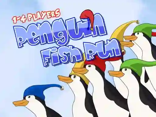 Joc Penguin Fish Run en línia