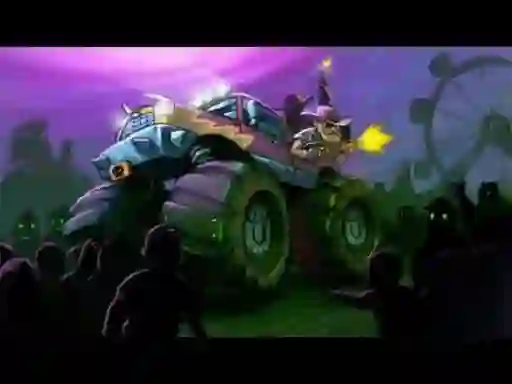 Joc Zombie Smash: Monster Truck Racing en línia