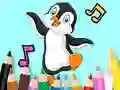 Joc Coloring Book: Dancing Penguin en línia